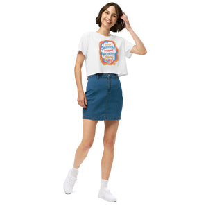 Emotional Support Board Game Women’s Crop Top