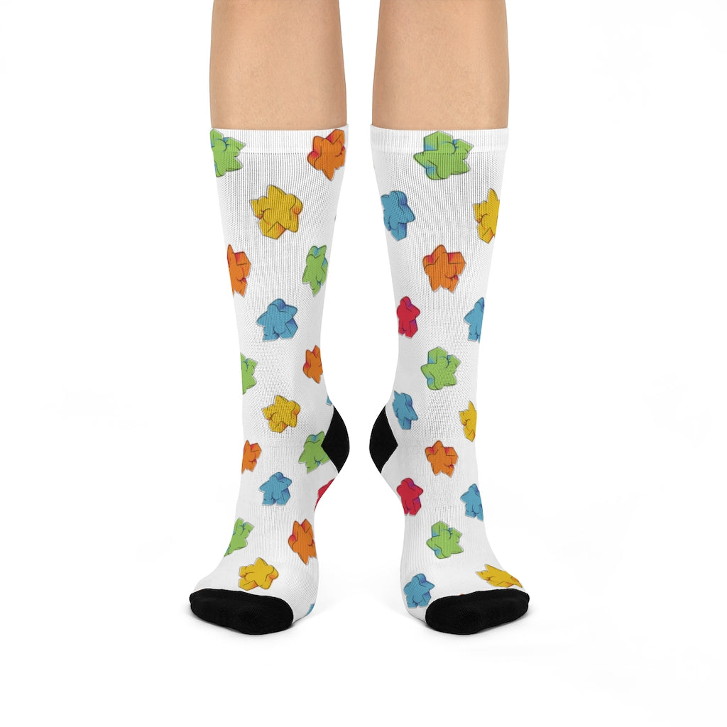 Meeple Butts Crew Socks