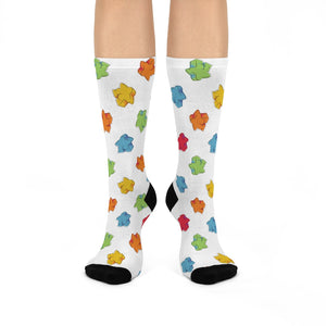 Meeple Butts Crew Socks