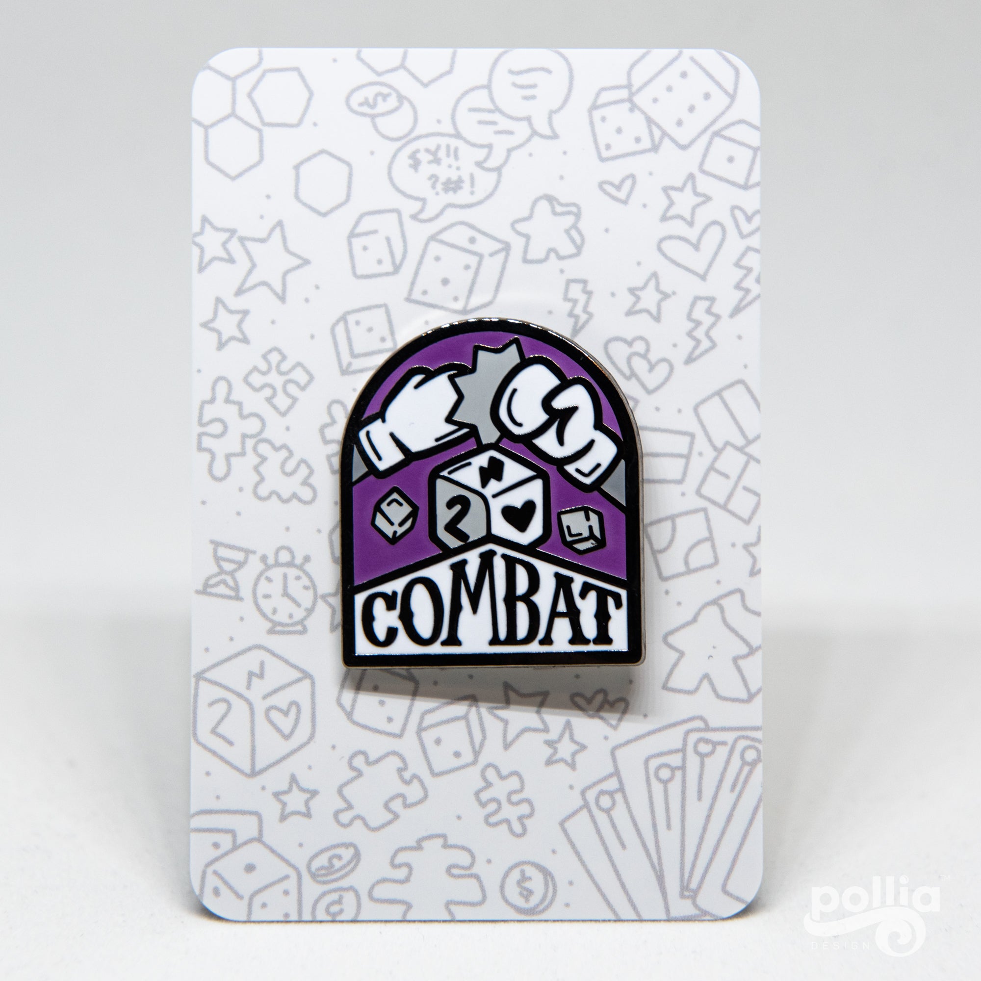 Board Game Genre Enamel Pins