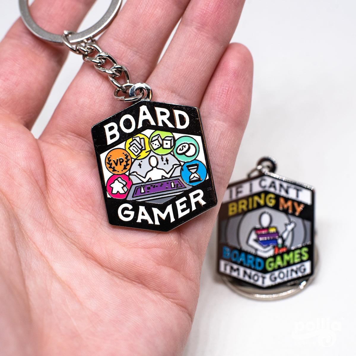 Board Gamer Keychain