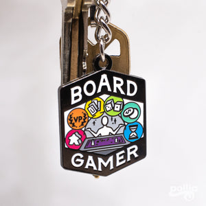 Board Gamer Keychain