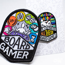 Load image into Gallery viewer, Board Gamer Embroidered Patch