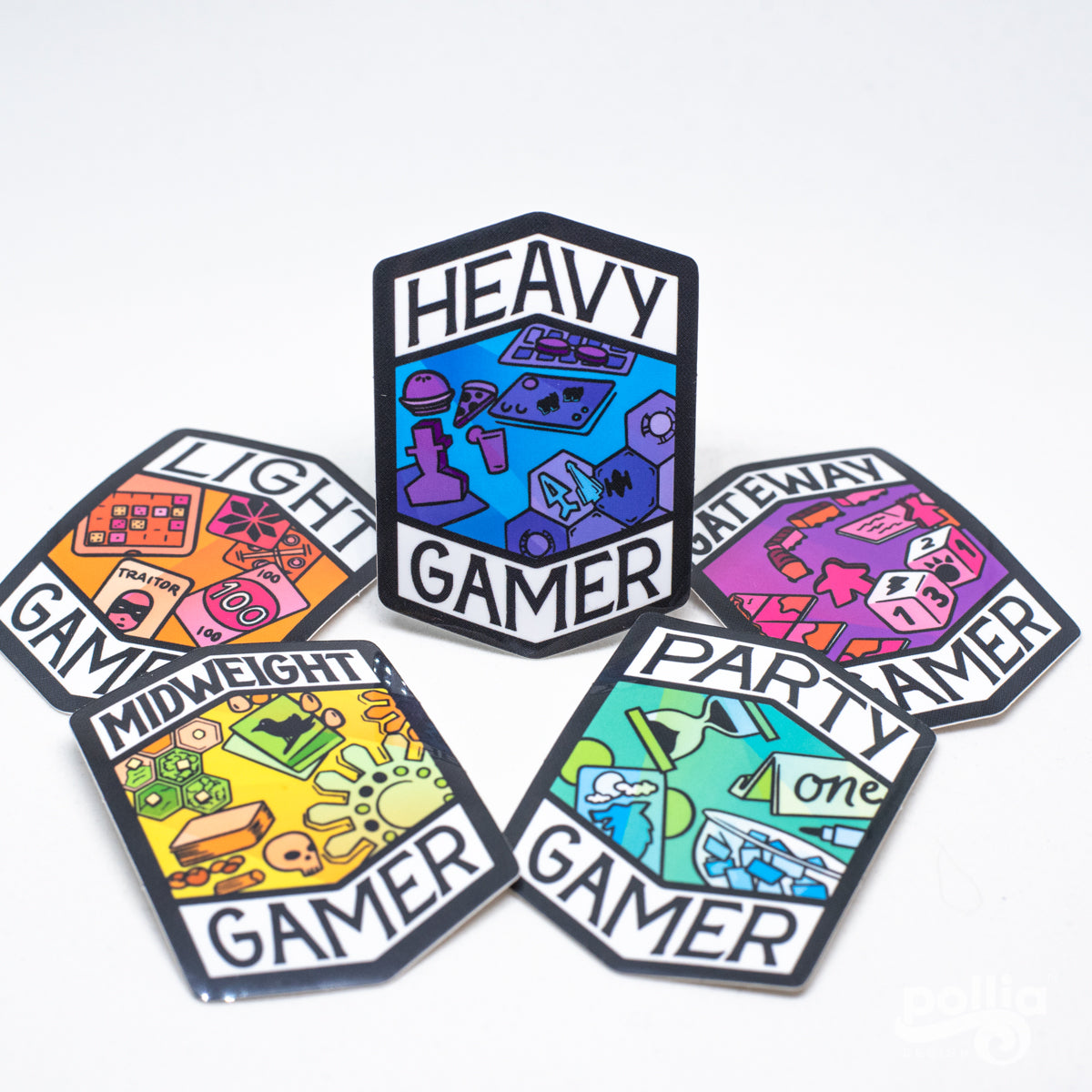 Game Weight Stickers