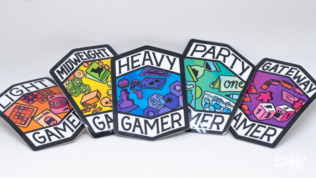 Game Weight Stickers