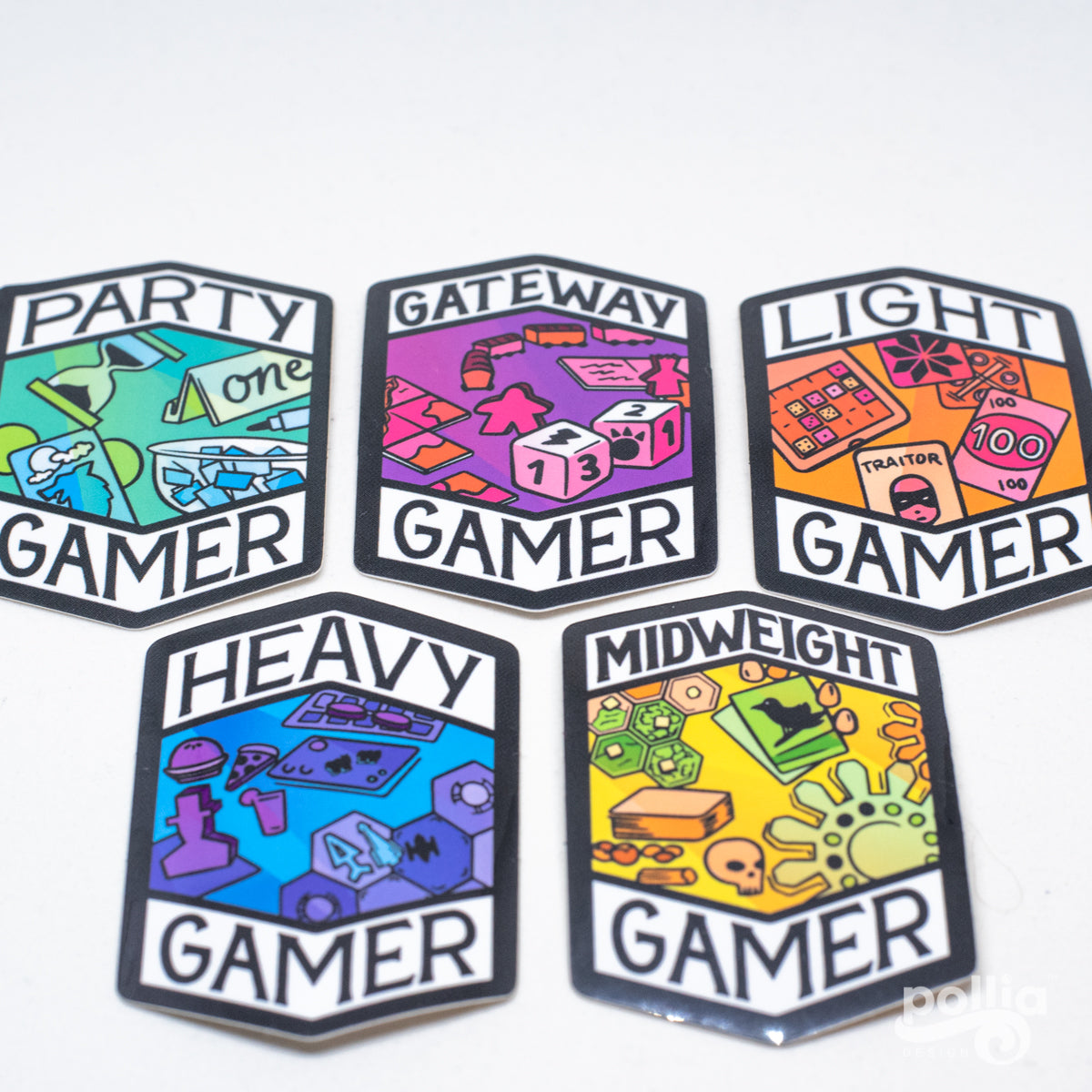 Game Weight Stickers