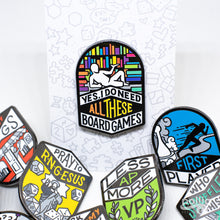 Load image into Gallery viewer, Board Gamer-Isms Enamel Pins