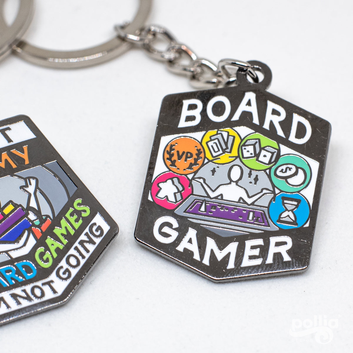 Board Gamer Keychain