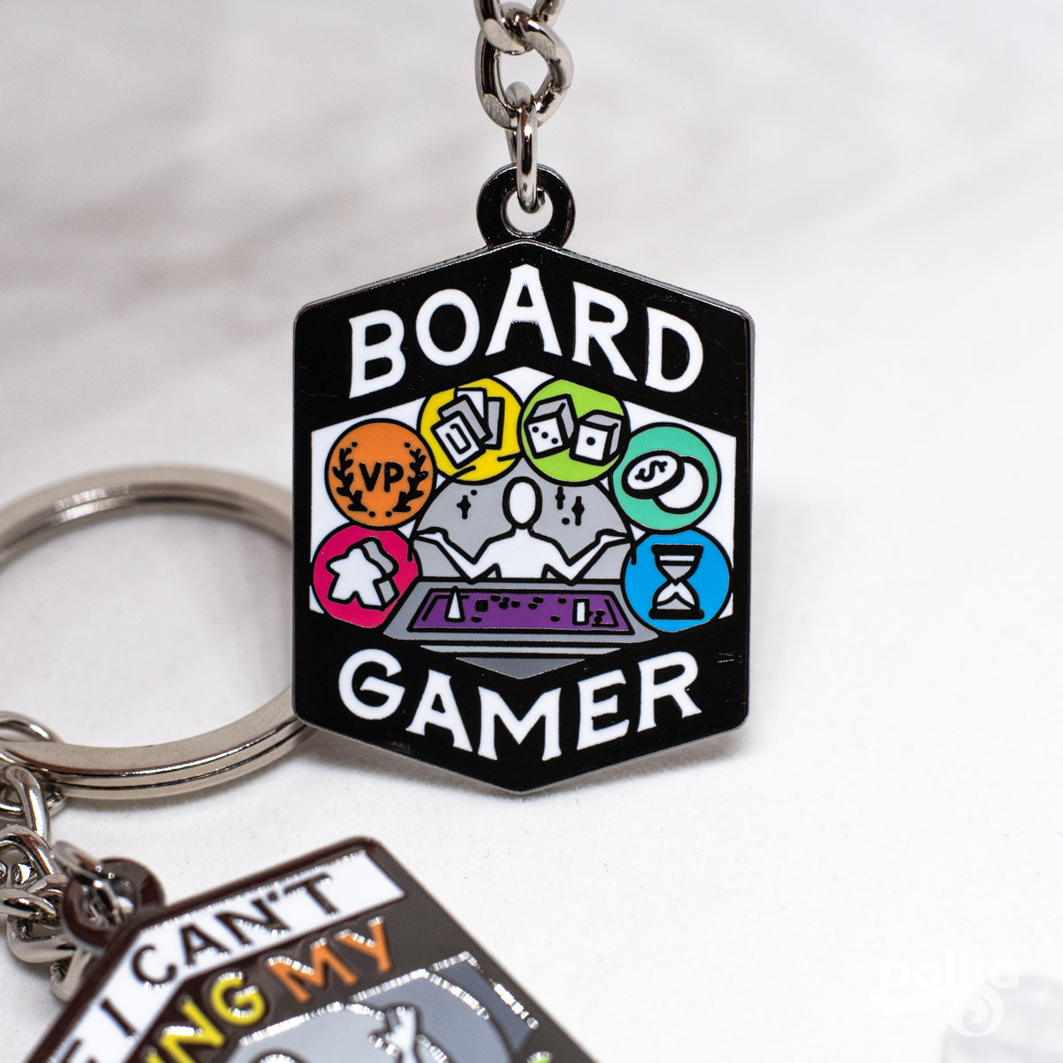 Board Gamer Keychain