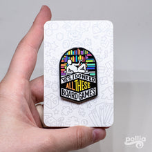 Load image into Gallery viewer, Board Gamer-Isms Enamel Pins