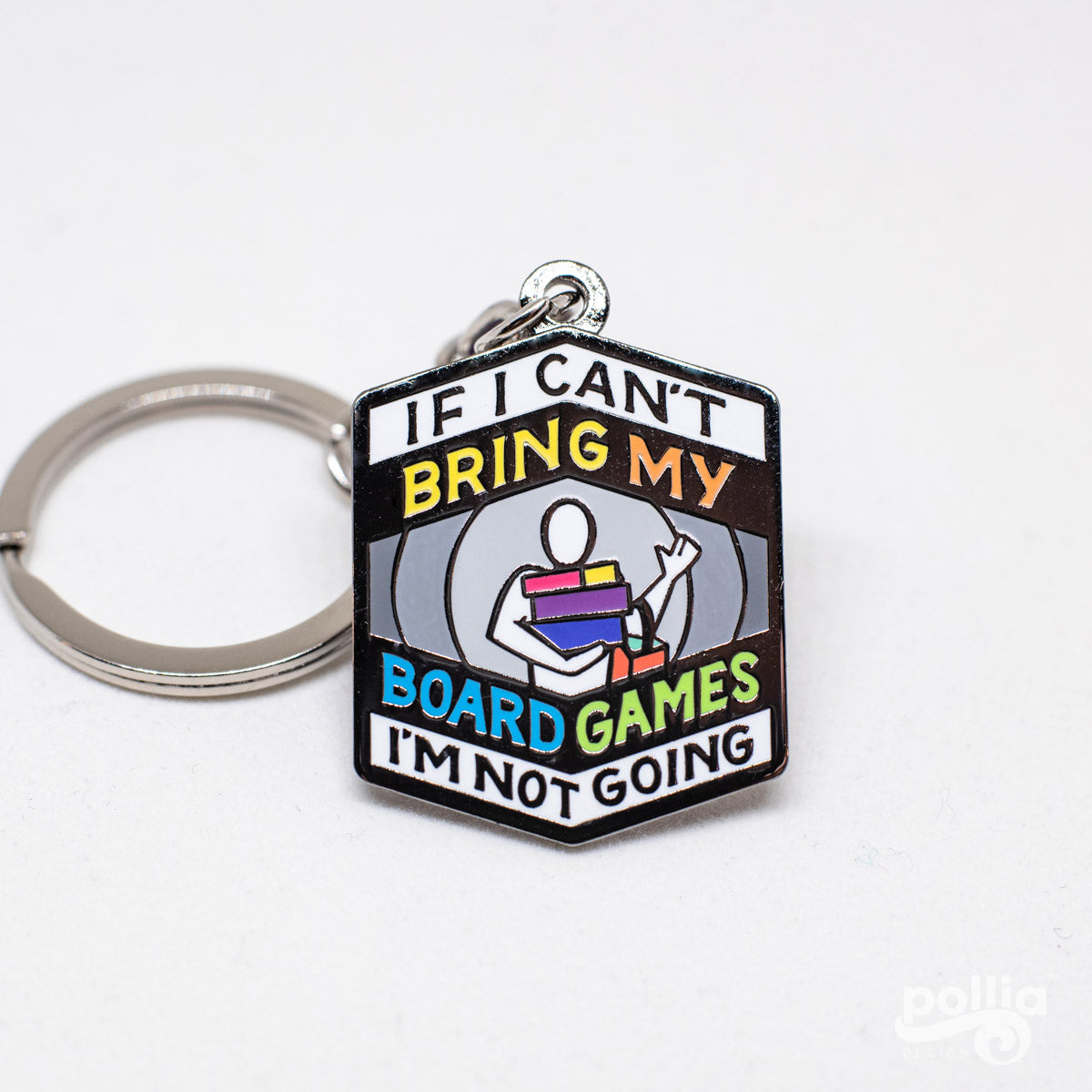 If I Can't Bring My Board Games Keychain