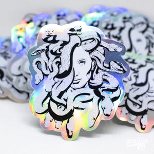 Medusa Holographic Sticker