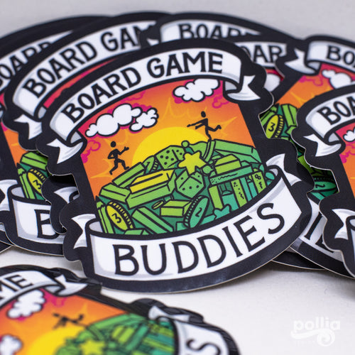 Board Game Buddies Sticker