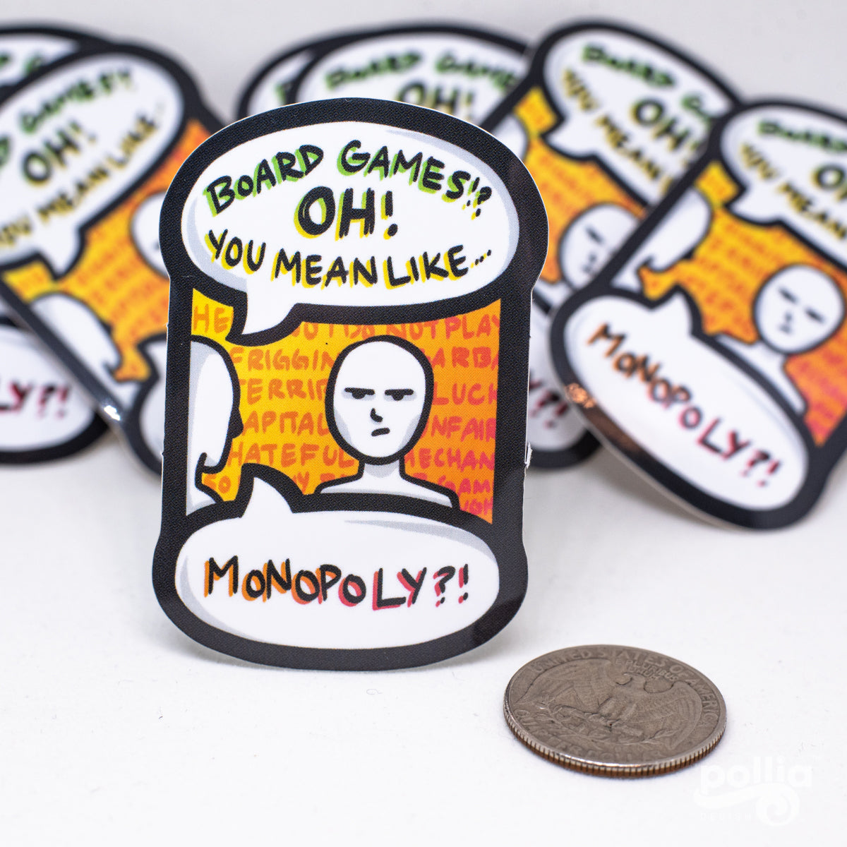 You Mean Monopoly Sticker