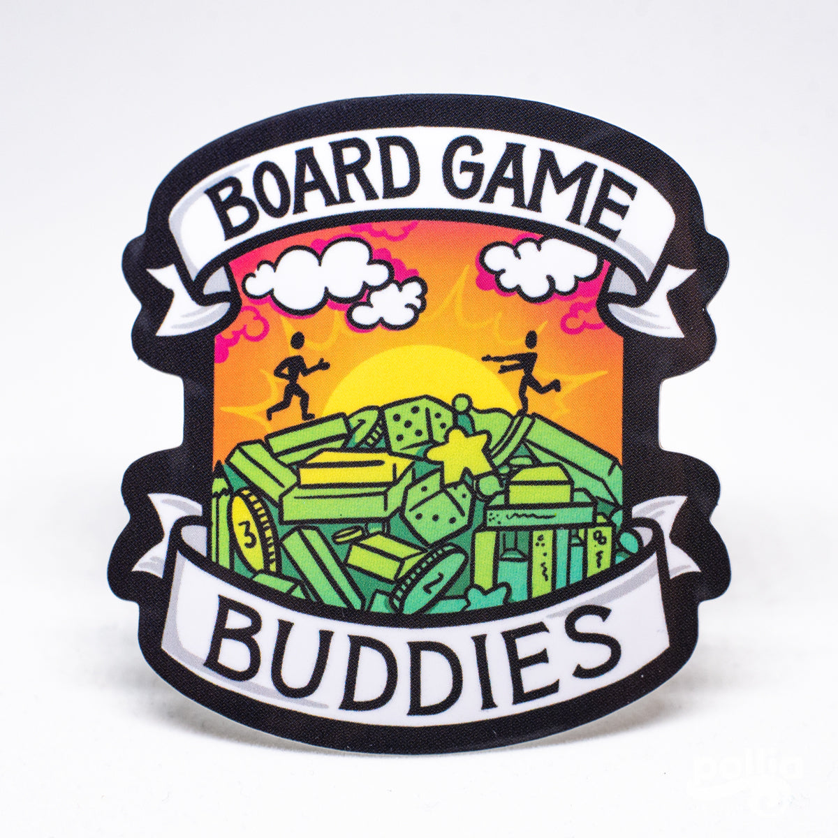 Board Game Buddies Sticker
