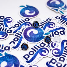 Load image into Gallery viewer, Pollia Design Brand Stickers and Mini-Pin