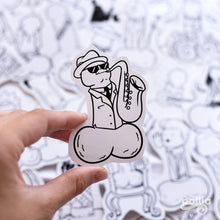 Load image into Gallery viewer, Doodle Dicks Individual Stickers
