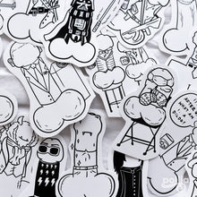 Load image into Gallery viewer, Complete Doodle Dicks Sticker Set