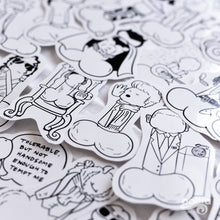 Load image into Gallery viewer, Doodle Dicks Individual Stickers