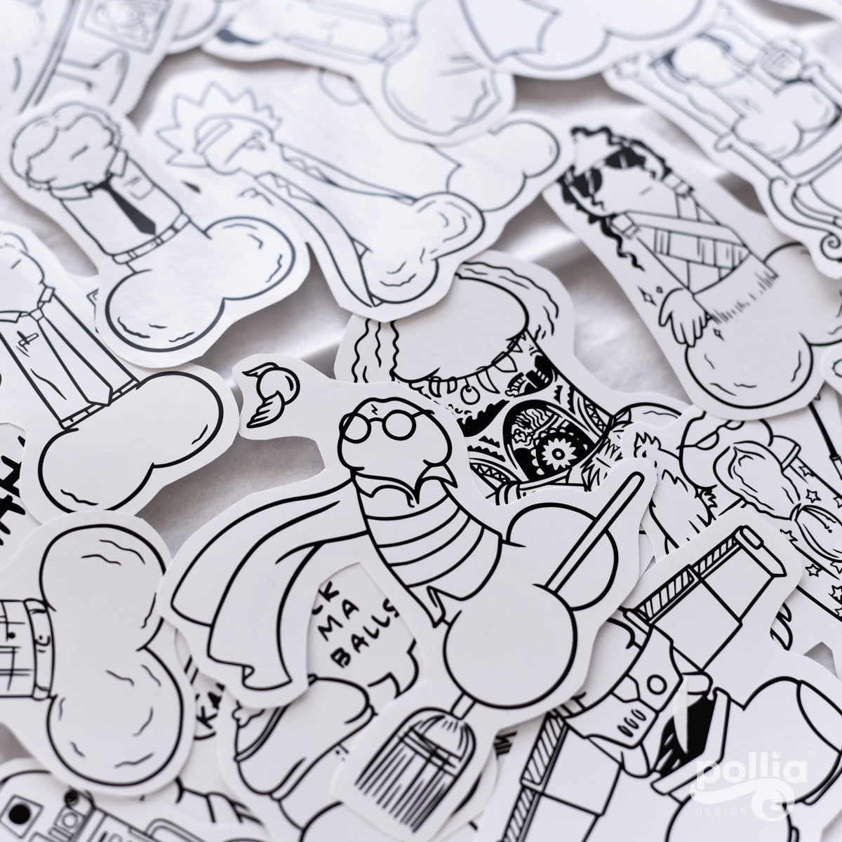 Doodle Dicks Individual Stickers