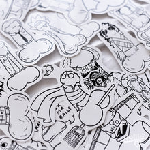 Load image into Gallery viewer, Doodle Dicks Individual Stickers