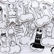 Load image into Gallery viewer, Complete Doodle Dicks Sticker Set