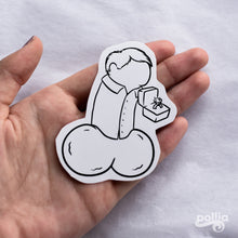 Load image into Gallery viewer, Unique Personalized Fiancé Doodle Dick