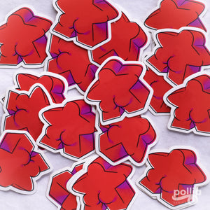 Meeple Butt Sticker