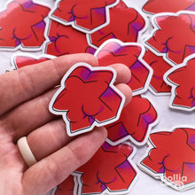 Load image into Gallery viewer, Meeple Butt Sticker