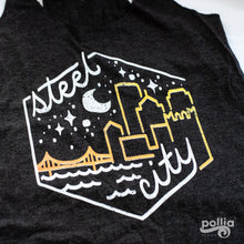 Load image into Gallery viewer, Steel City Starry Skyline Women&#39;s Racerback Tank