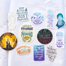 Load image into Gallery viewer, Pride and Prejudice Sticker Set