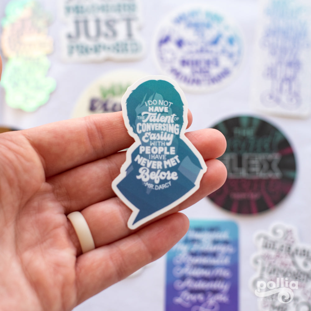 Pride and Prejudice Sticker Set