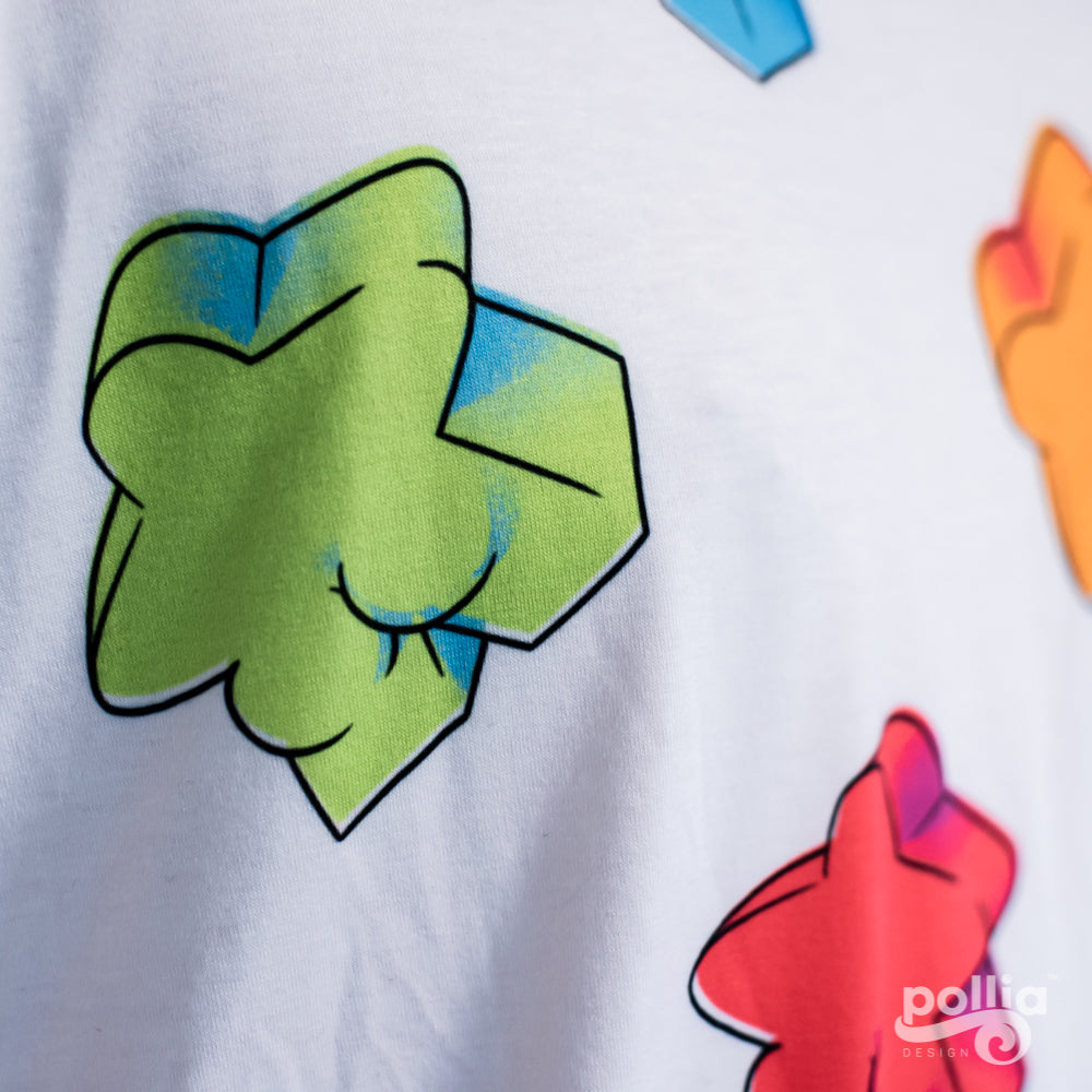 Meeple Butts Everywhere Unisex T-Shirt