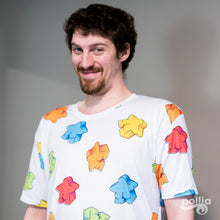 Load image into Gallery viewer, Meeple Butts Everywhere Unisex T-Shirt