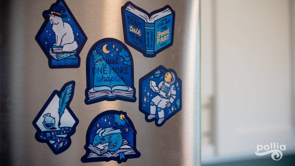 Bookish & Beyond Fridge Magnets