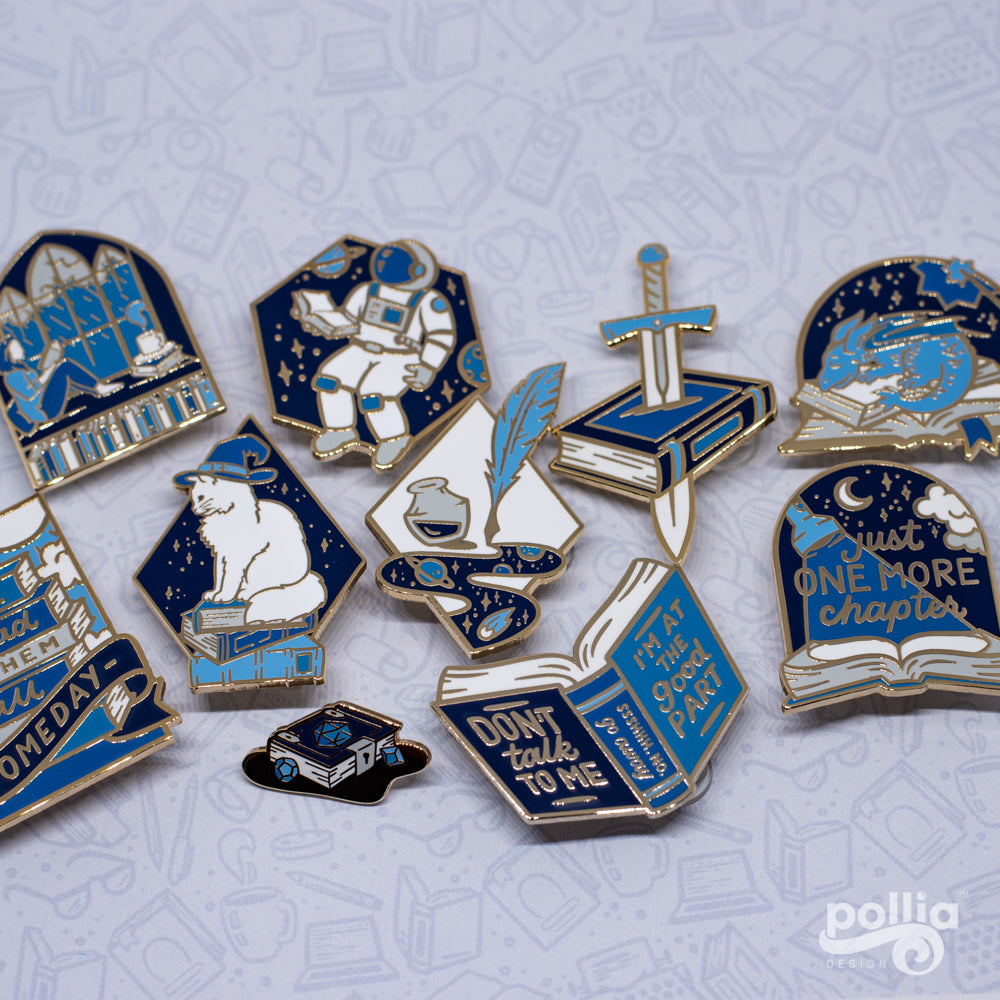 Bookish & Beyond Hard Enamel Pins