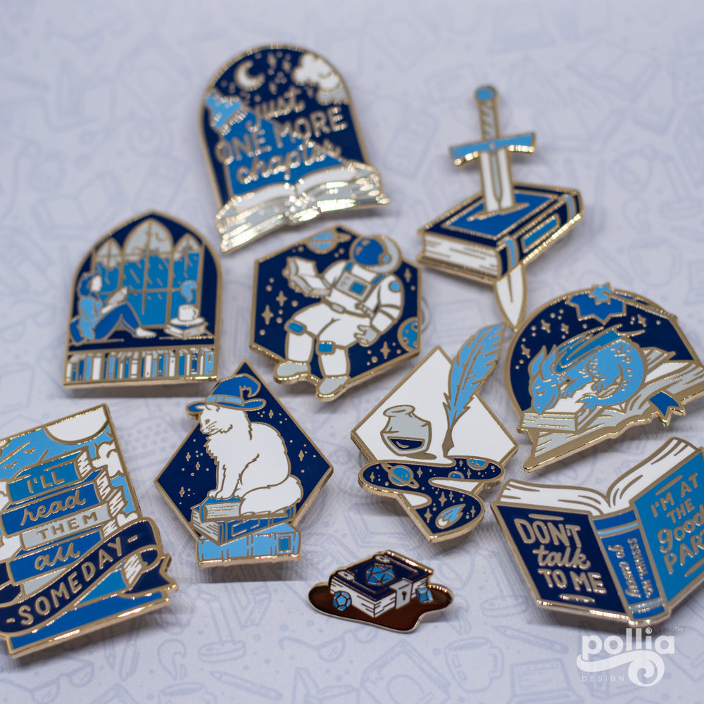 Bookish & Beyond Hard Enamel Pins