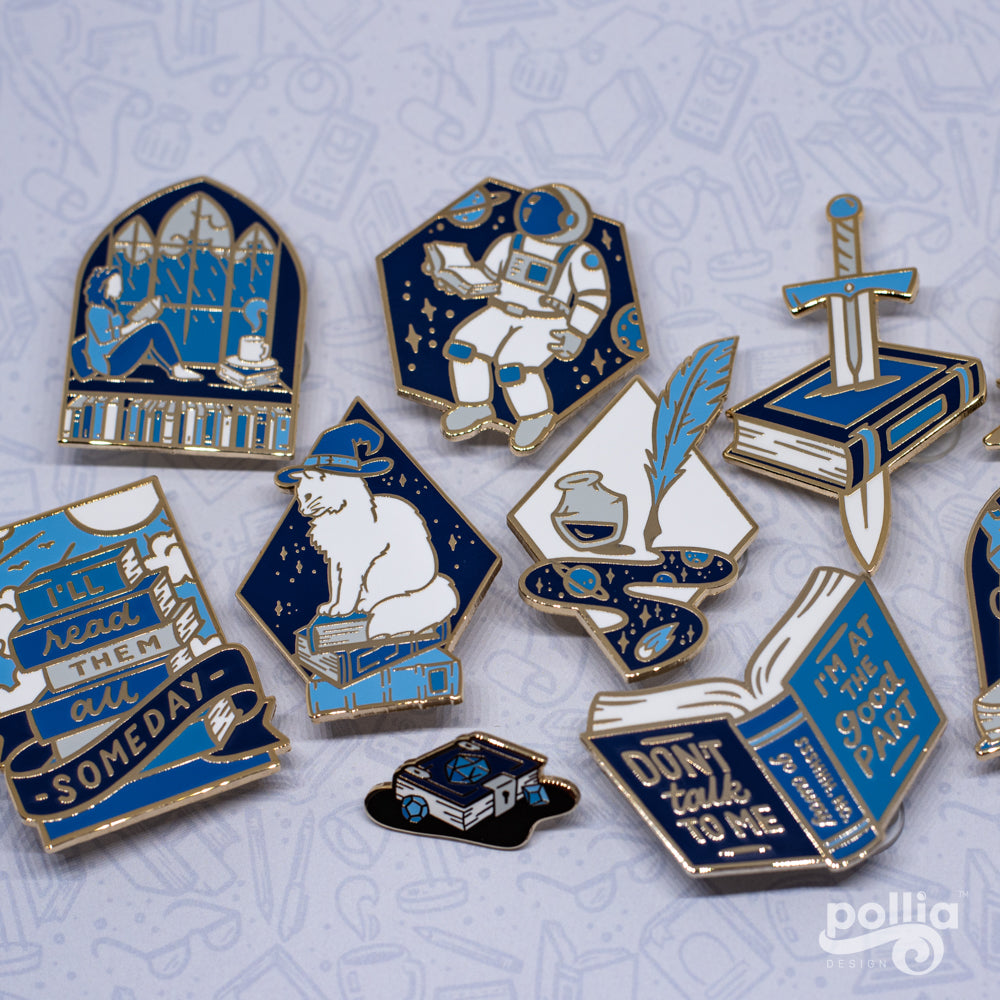 Bookish & Beyond Hard Enamel Pins