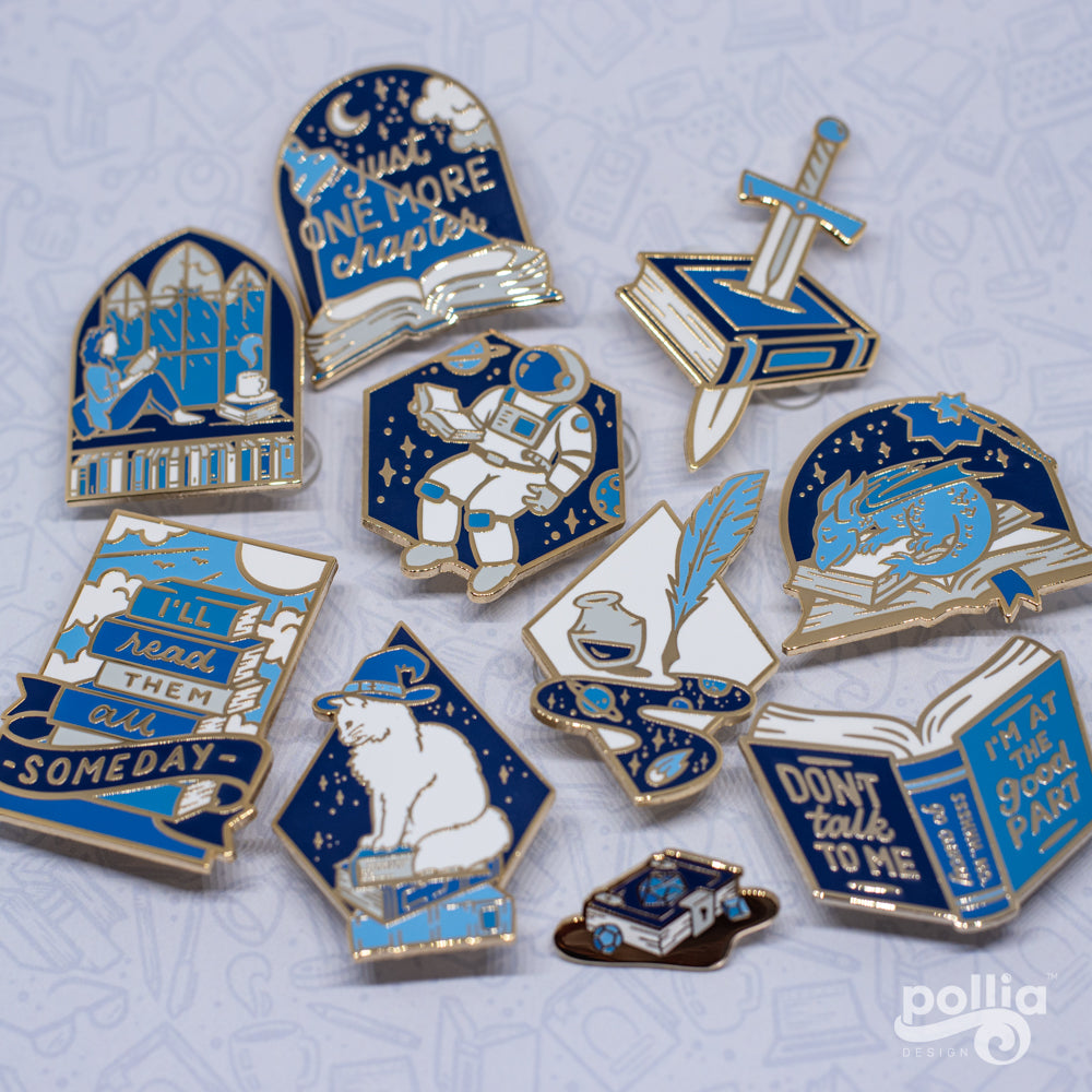 Bookish & Beyond Hard Enamel Pins