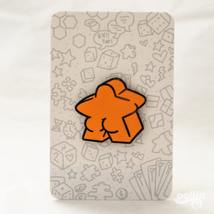 Meeple Butt Enamel Pins