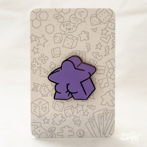 Meeple Butt Enamel Pins