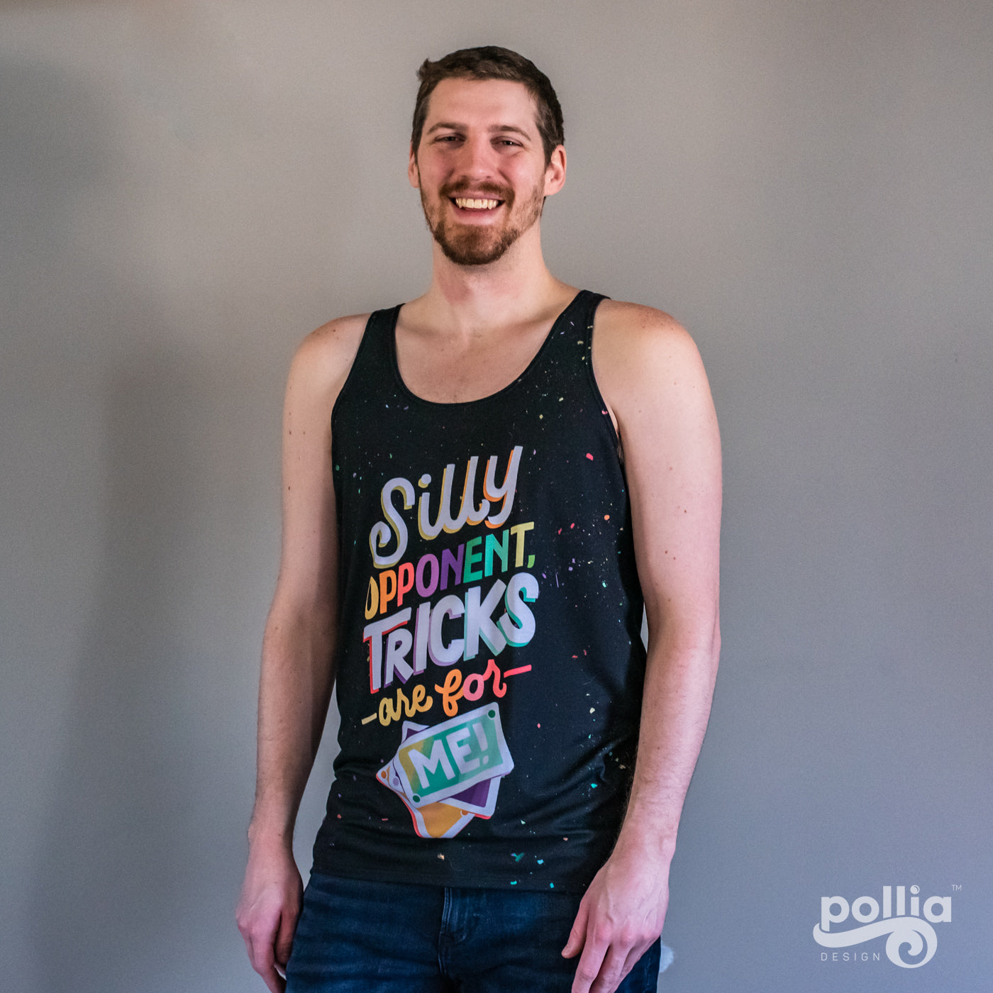 Silly Opponent, Tricks are for Me! Men's Tank Top