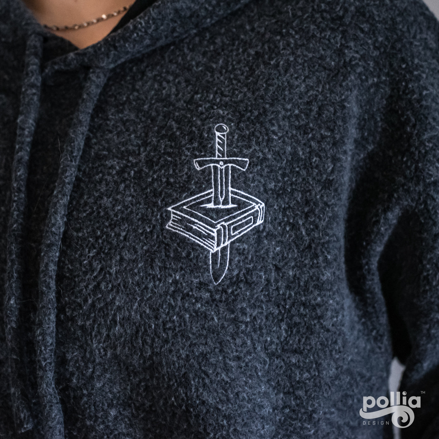 Booxcalibur Sueded Fleece Hoodie