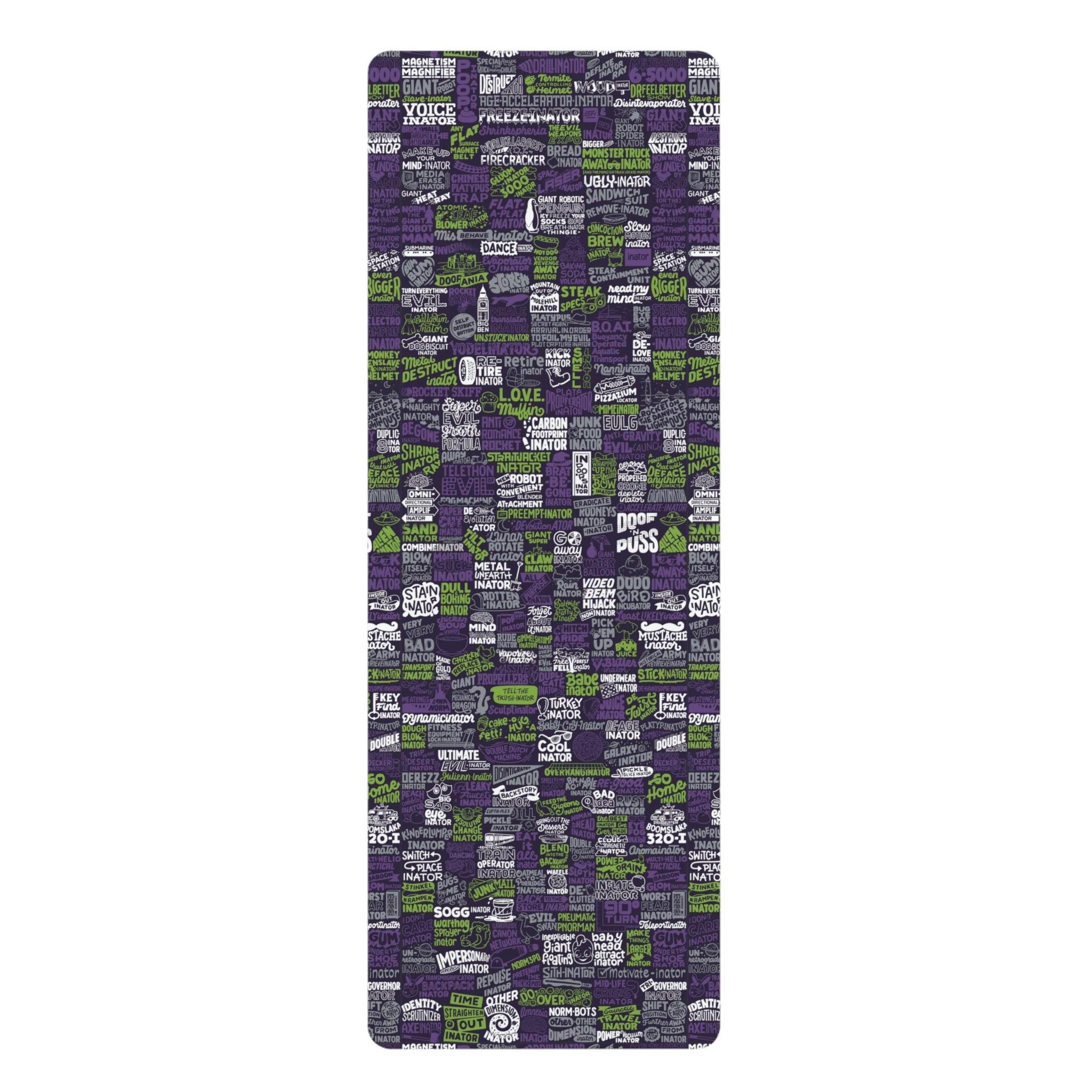 Inators Microfiber Rubber Yoga Mat