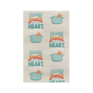 Measure Pasta with your Heart Tea Towel