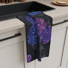 Load image into Gallery viewer, Moody Hydrangeas Tea Towel