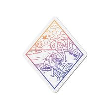 Load image into Gallery viewer, Camp Paradise Kiss-Cut Magnet
