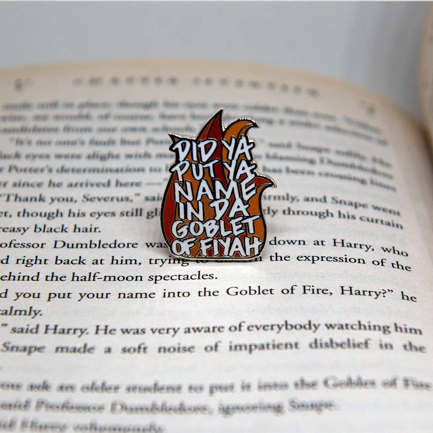 Goblet of Fiyah Enamel Pin