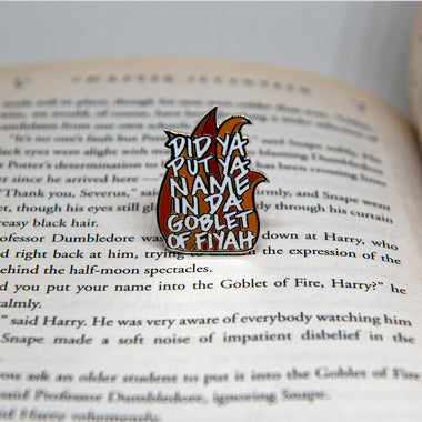 Goblet of Fiyah Enamel Pin