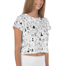 Load image into Gallery viewer, The Doodle Dicks Crop Tee